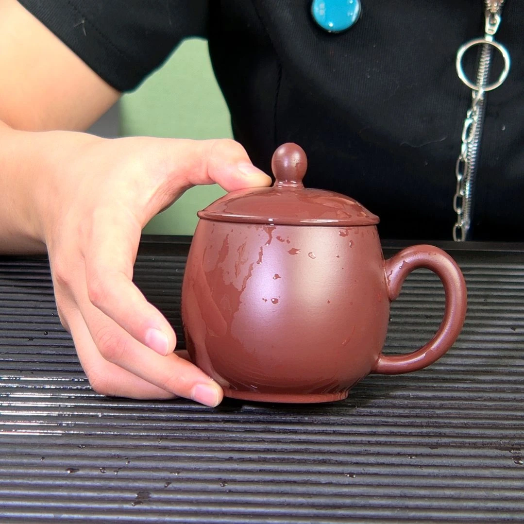 茶杯紫砂高货放漏