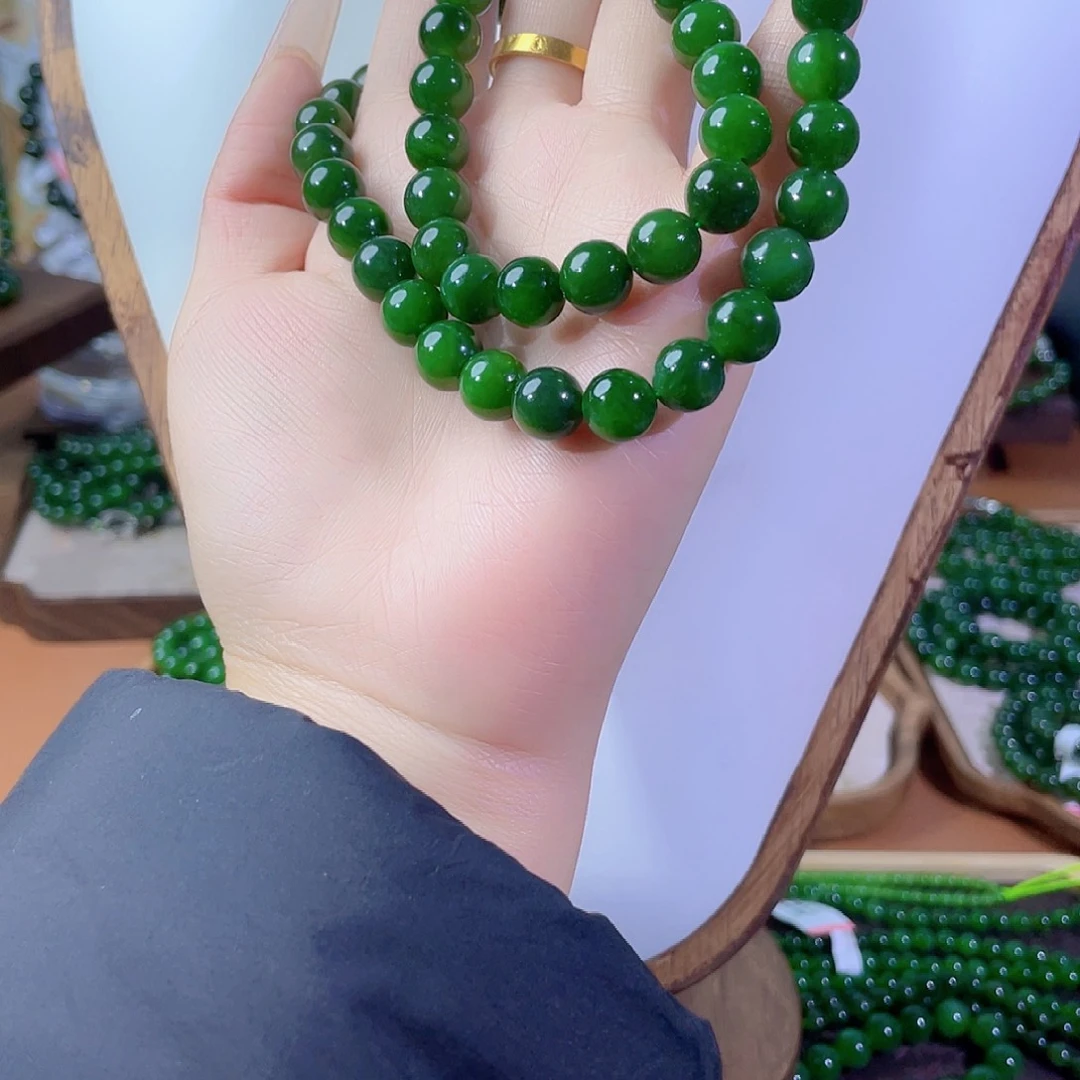 和田玉（碧玉）未镶嵌颈饰10