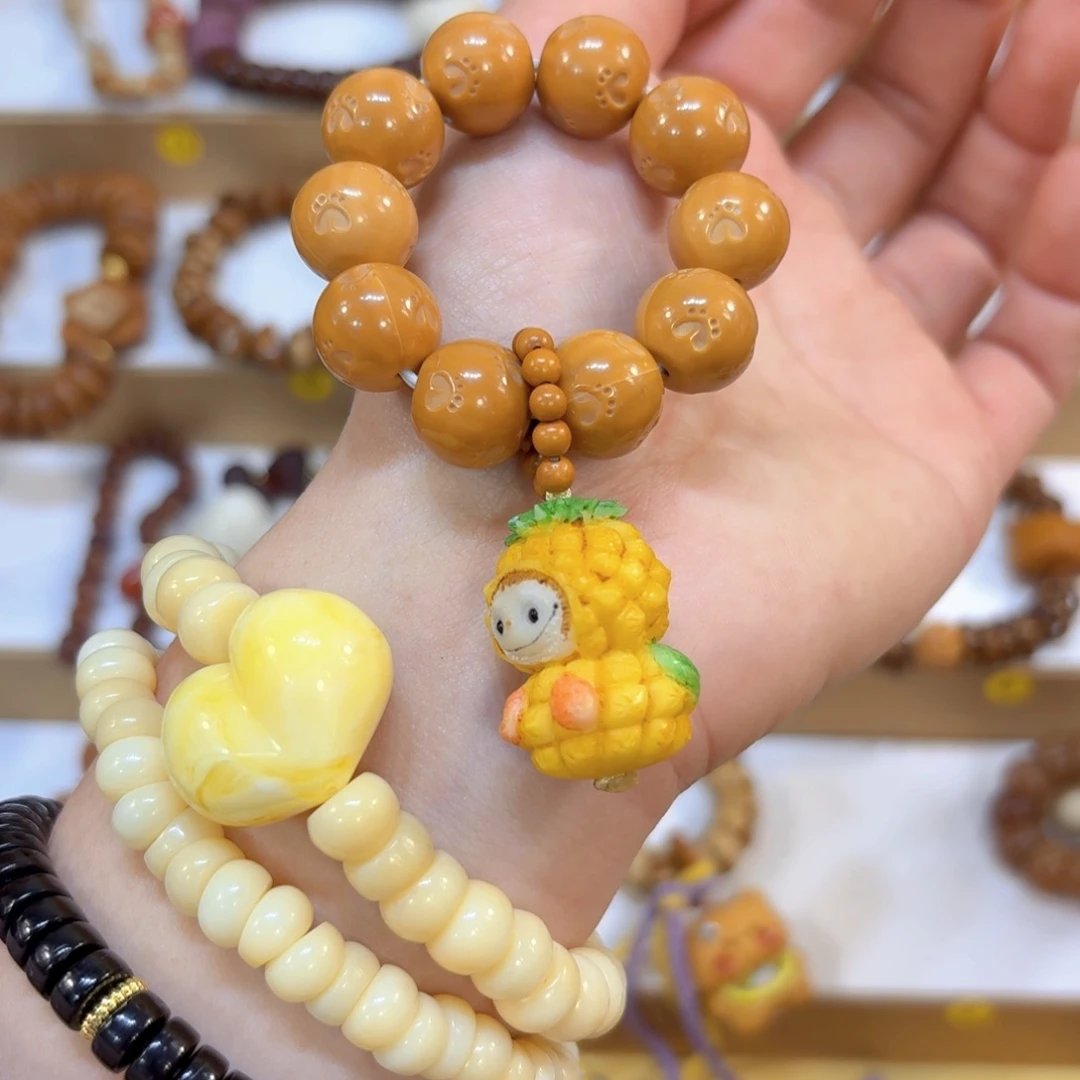 星月菩提吊坠全品猴头猫爪