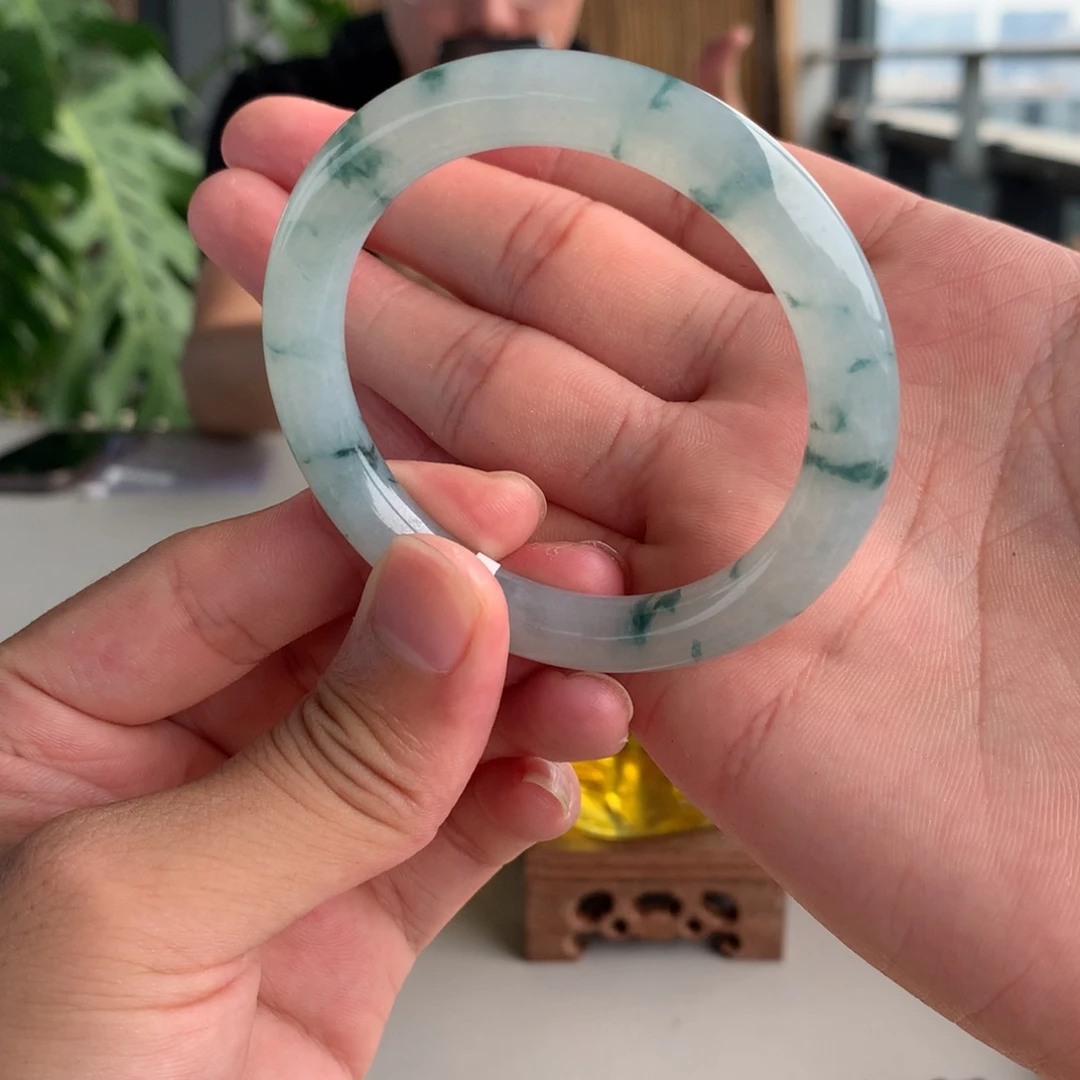 翡翠手镯未镶嵌92号53.5