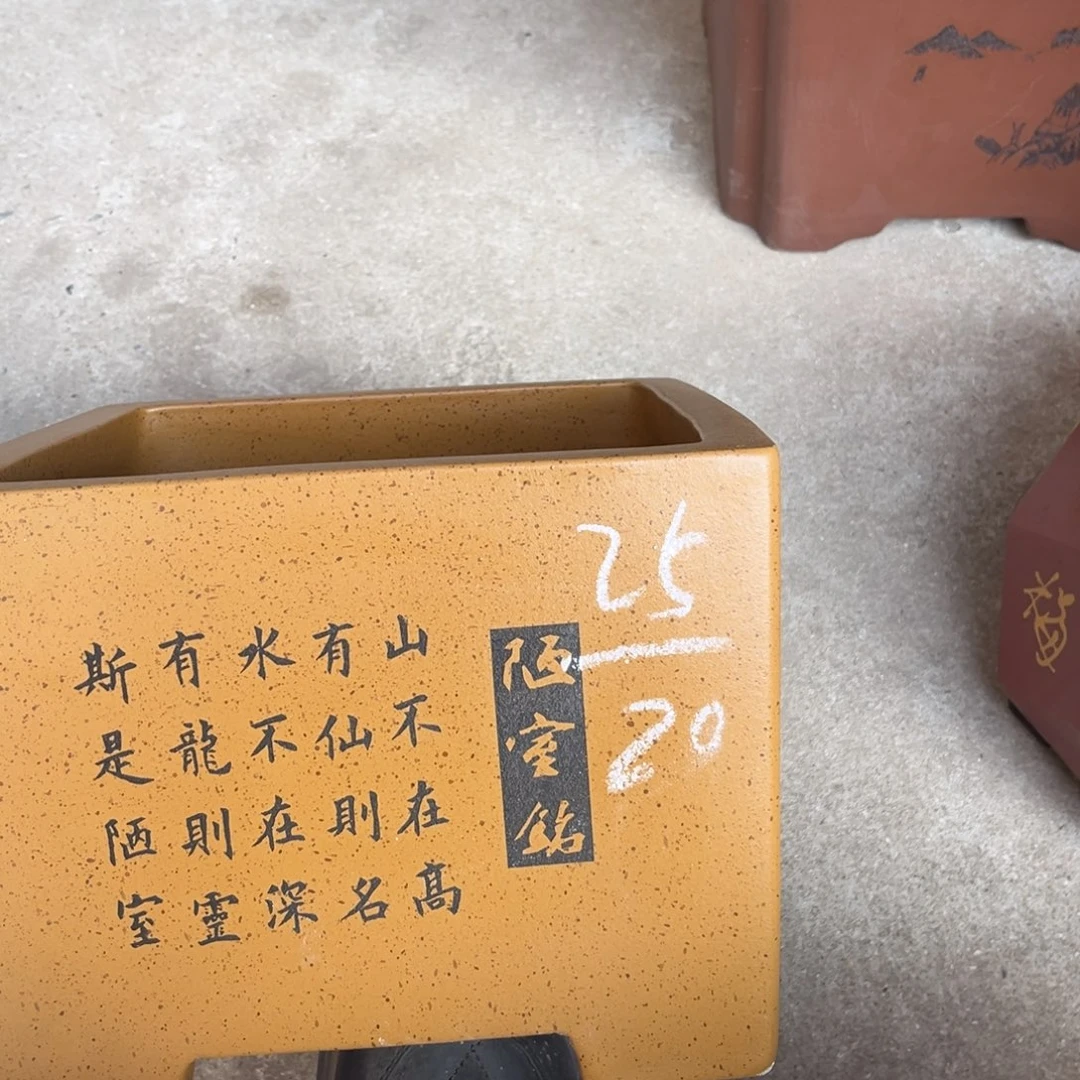 紫砂花盆盆景艺术