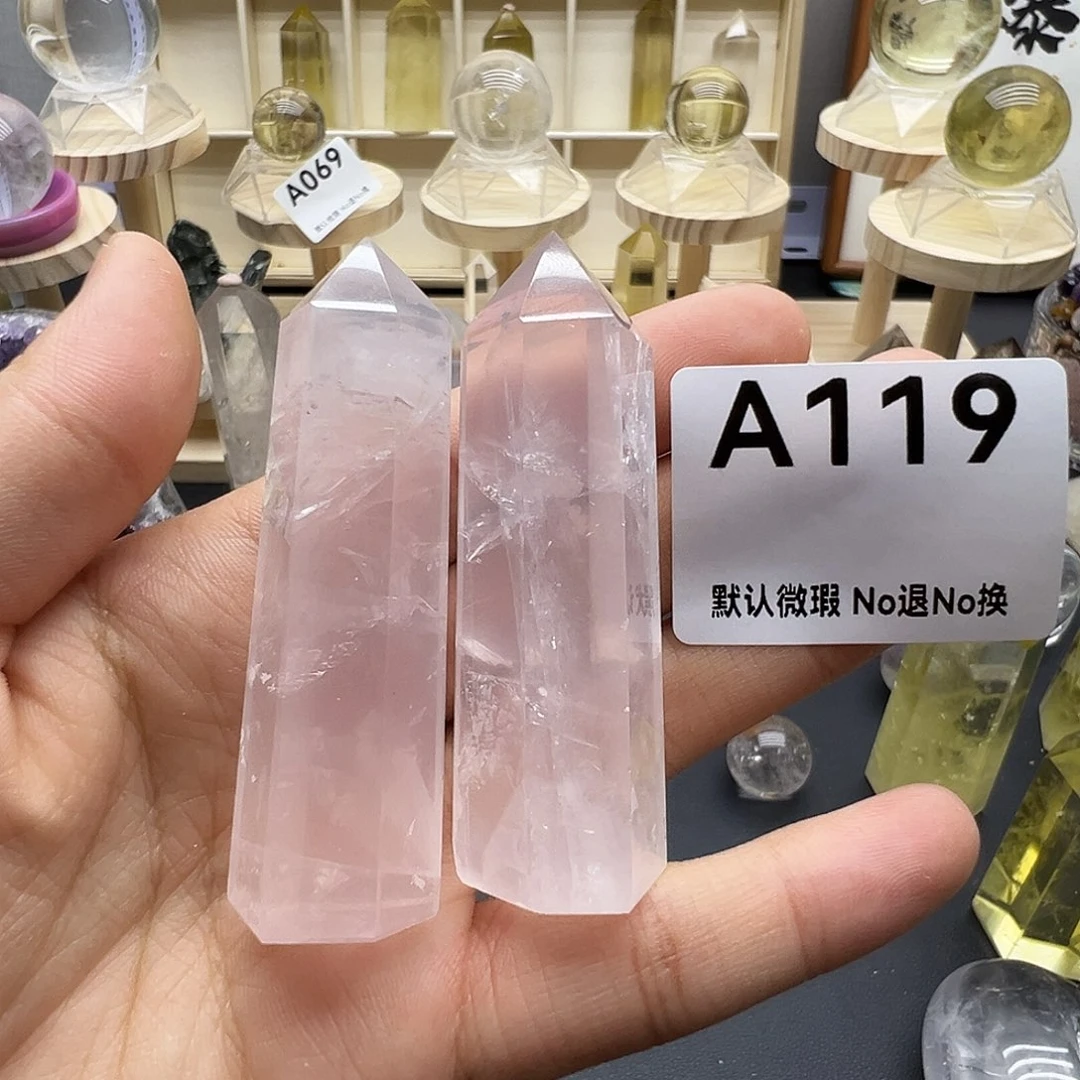 晦***.水晶天然水晶半成品未镶嵌微瑕