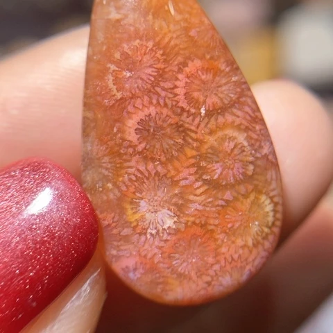 【闪购商品】硅化玉吊坠(不含链)未镶嵌