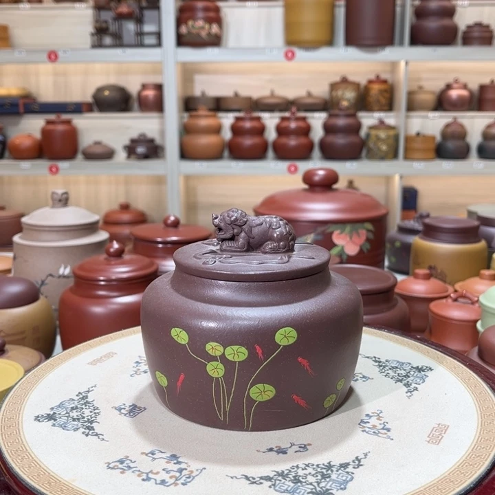 紫砂茶叶罐茶叶罐