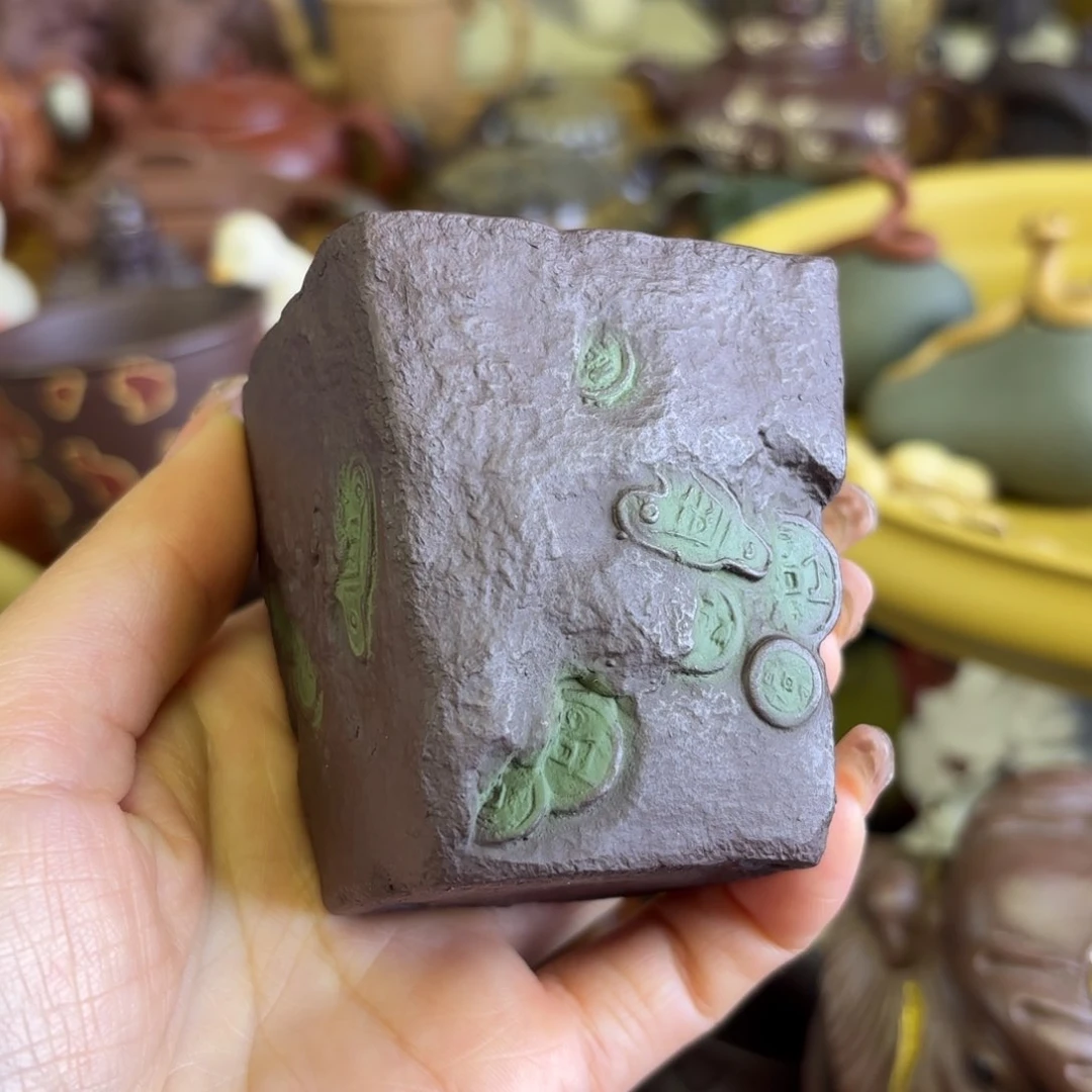 紫砂茶盘微瑕尾货听清再拍