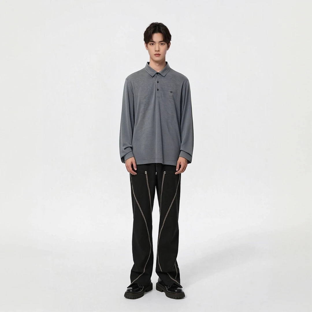 男款时尚休闲百搭衬衫20A22