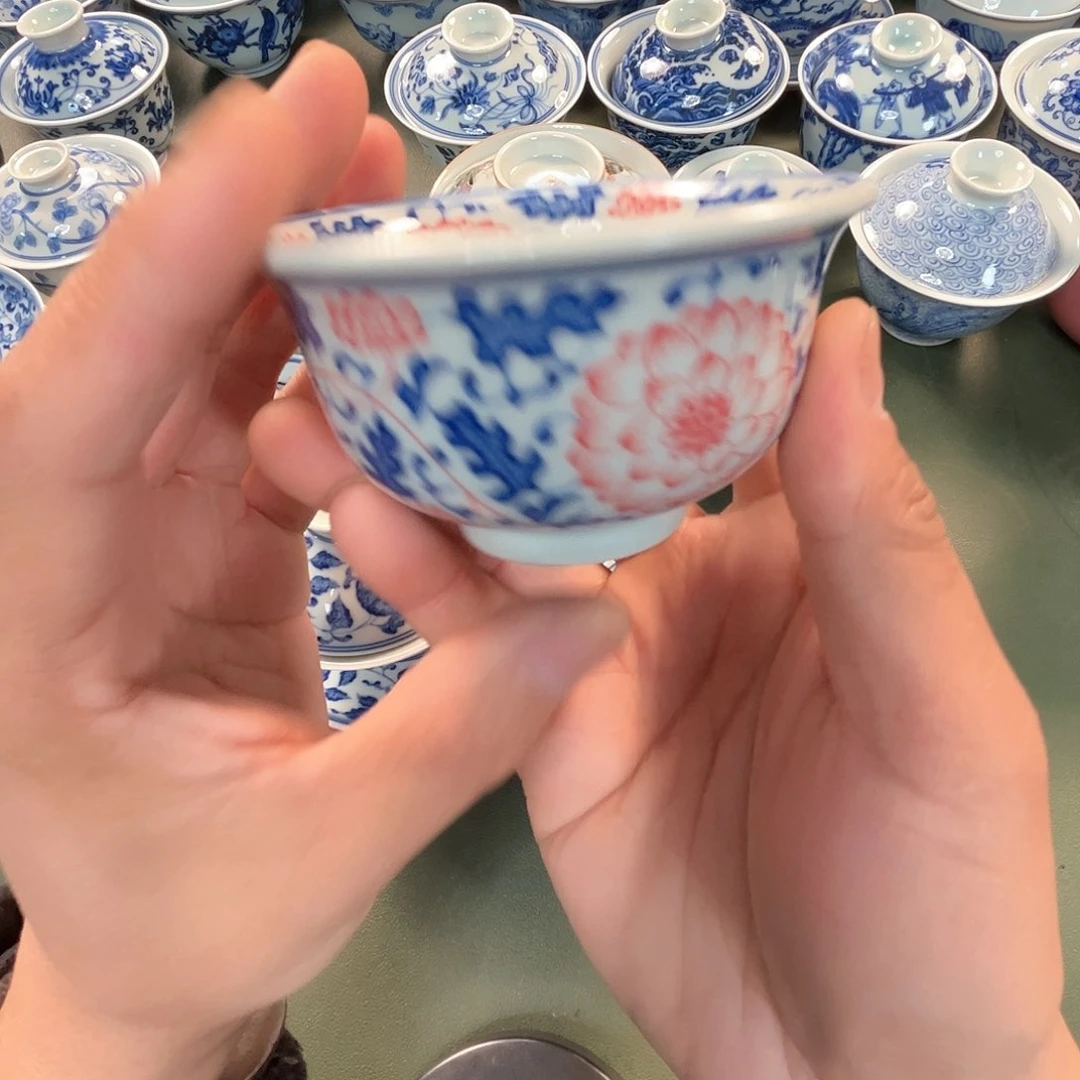 杯青花瓷器青花瓷器