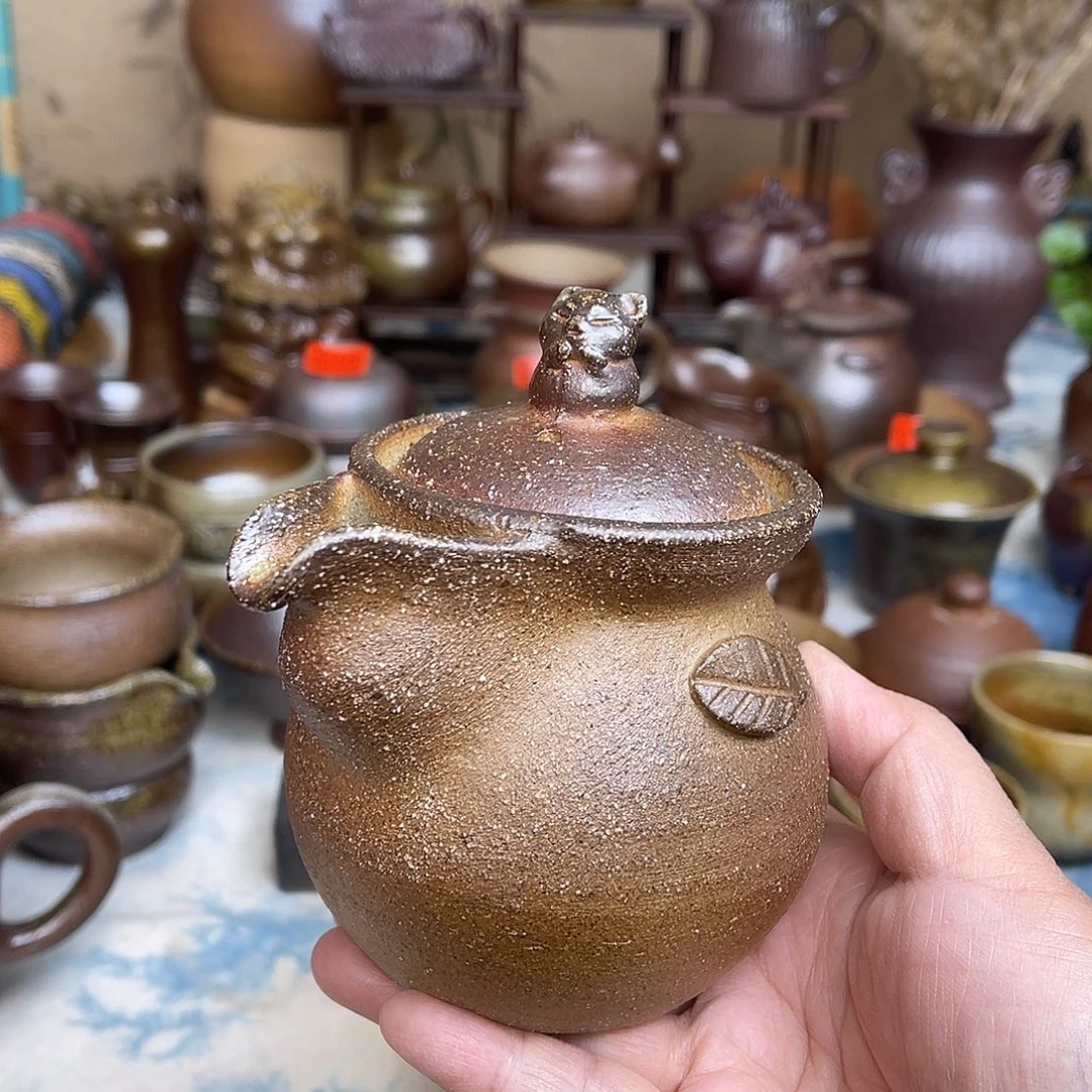 火山泥手抓壶250ml