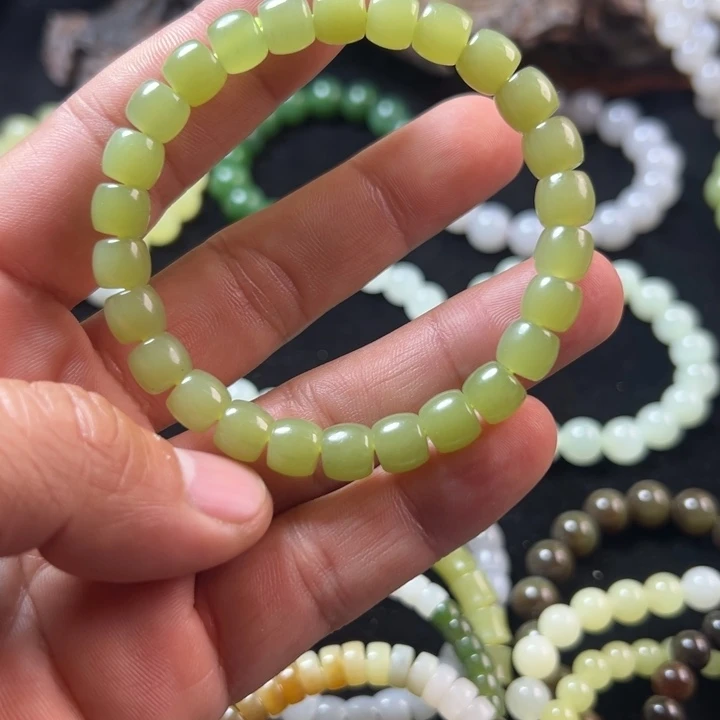 和田玉（糖玉）未镶嵌手链