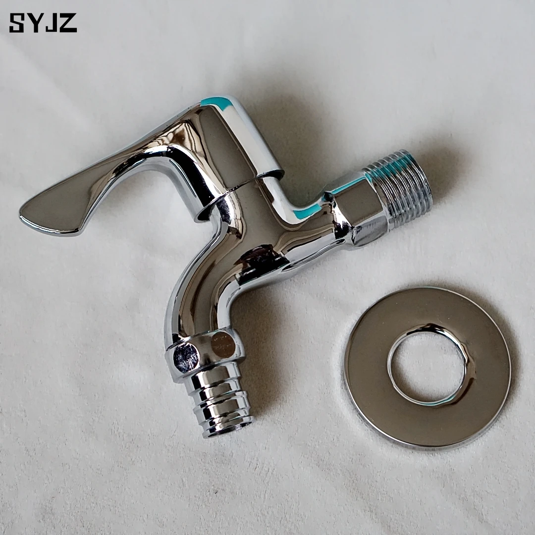 洗衣机水龙头一进二出双头双开双控快开拖把池接头黄铜双出水家用