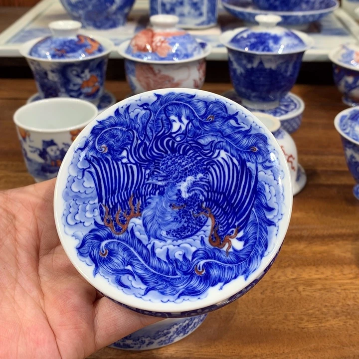 自成堂柴窑 凤盖置