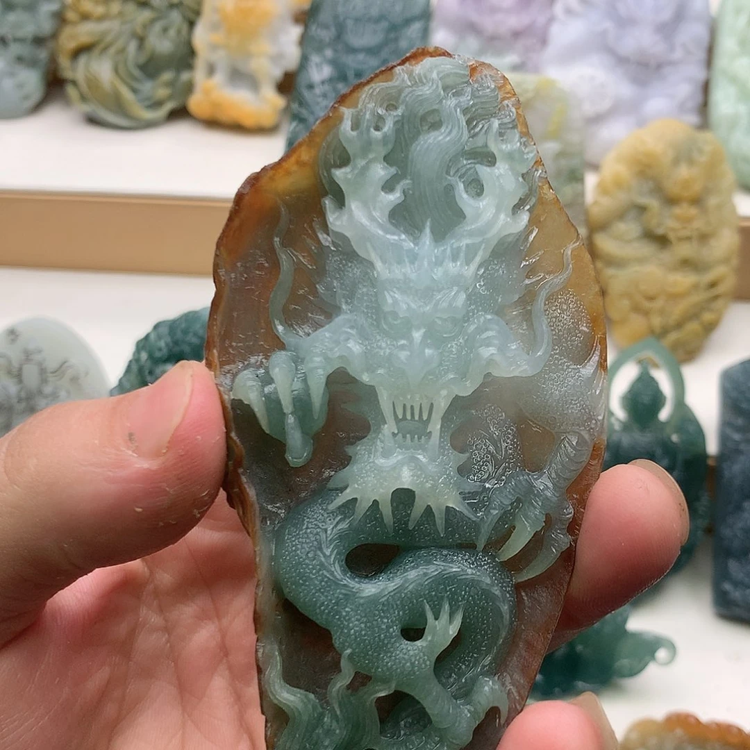 酉***未镶嵌定制翡翠翡翠