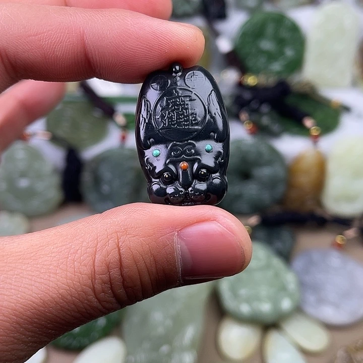 和田玉吊坠(不含链)未镶嵌