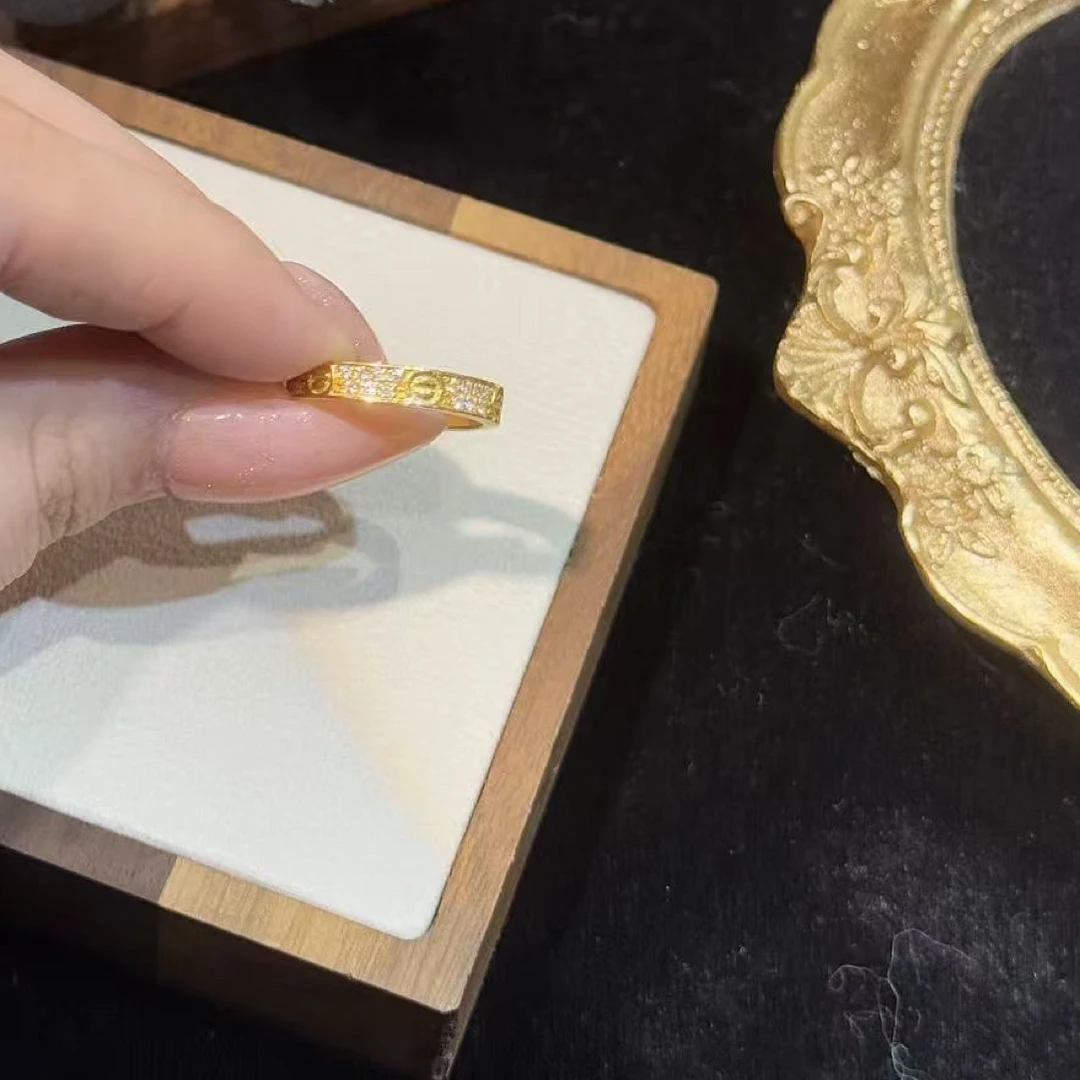 足金精品工艺戒指