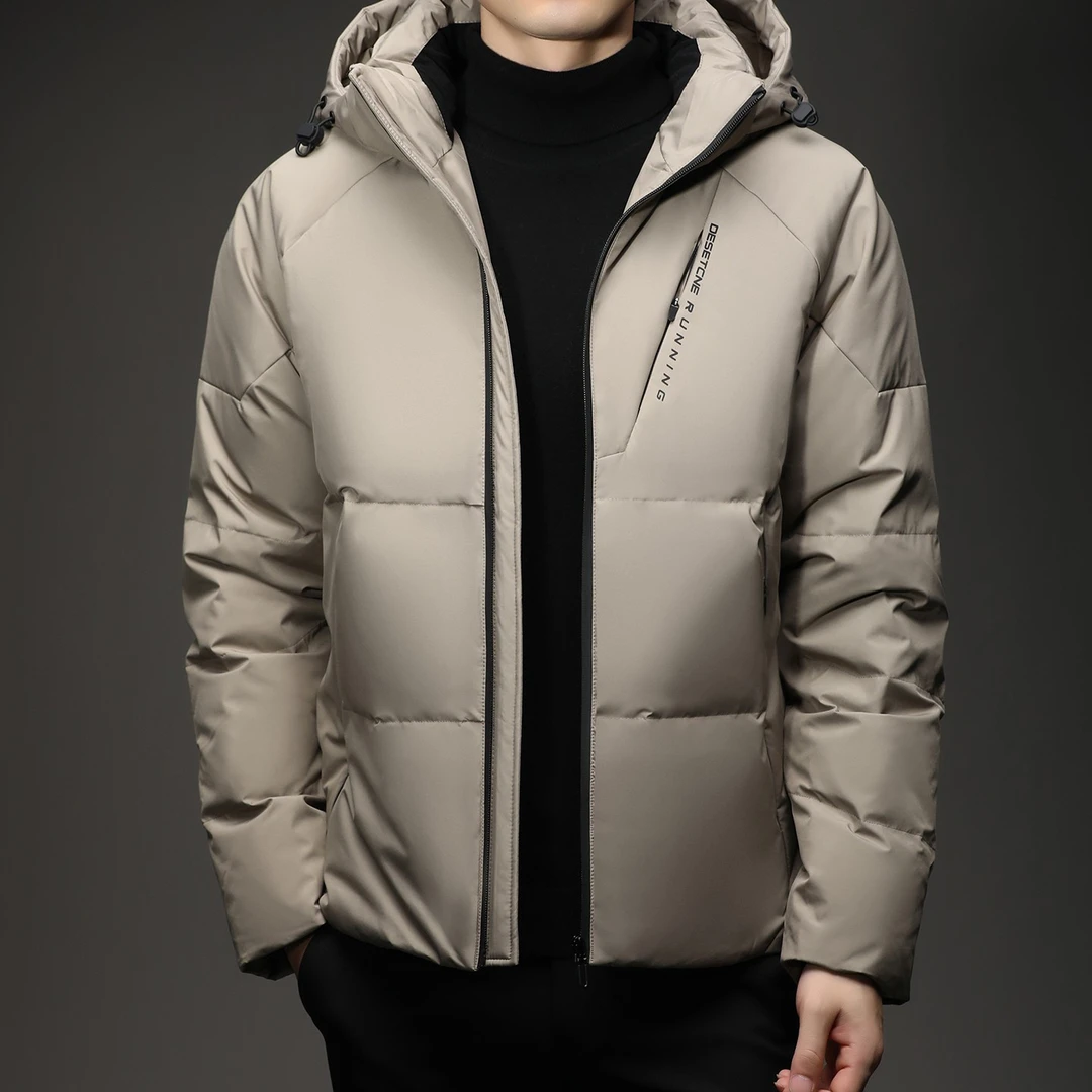 【奥莱撤柜】正品可拆帽男士冬季羽绒冲锋衣时尚保暖休闲防寒外套潮