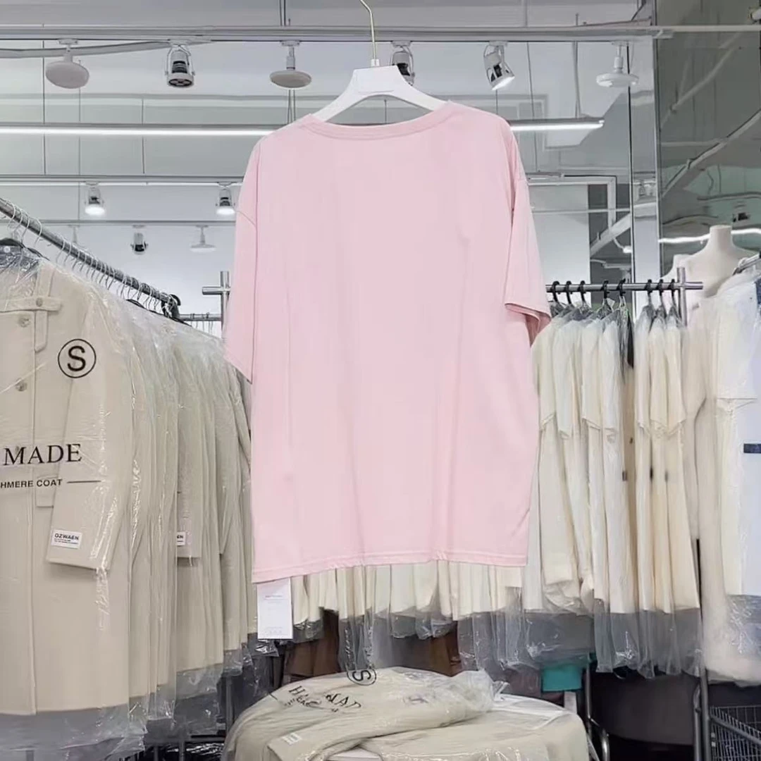 【杭州•意法】NN098-时尚女装设计感T恤法式气质显瘦洋气百搭