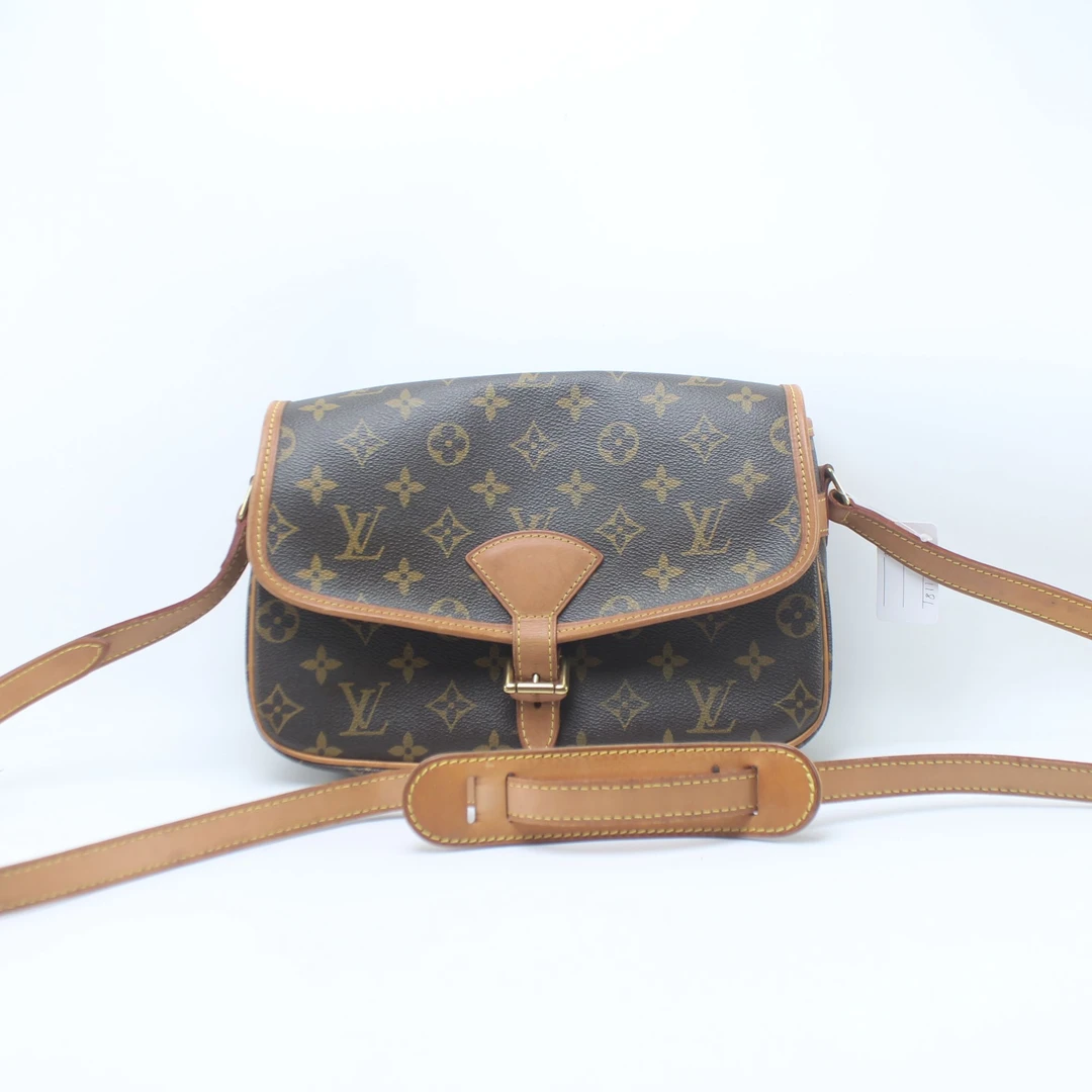 95新 LouisVuitton/路易威登 TJ1181经典老花法棍包单肩斜挎包