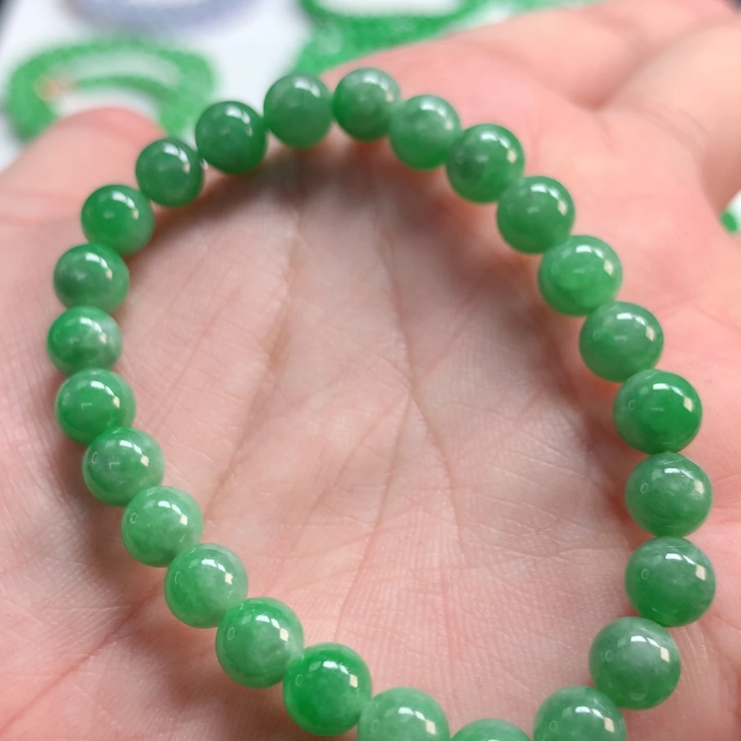 翡翠未镶嵌手链翡翠