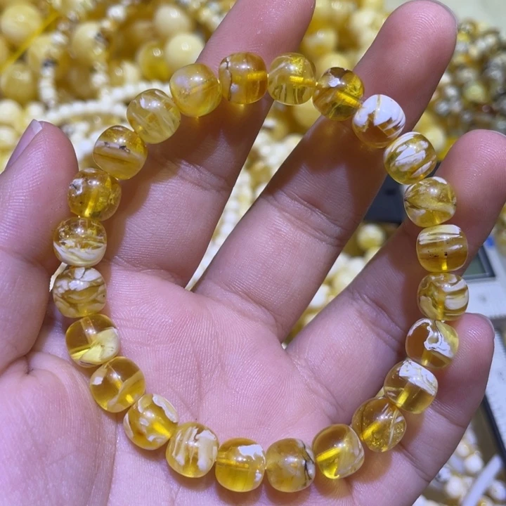 蜜蜡未镶嵌珠宝奇石8.6m