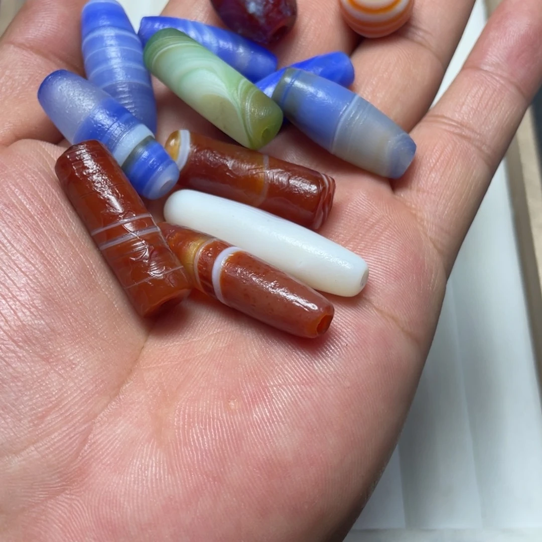 玛瑙/玉髓合金颈饰