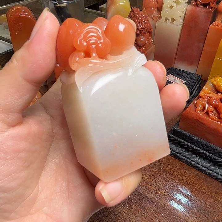 可***也老挝石老挝保利石印章