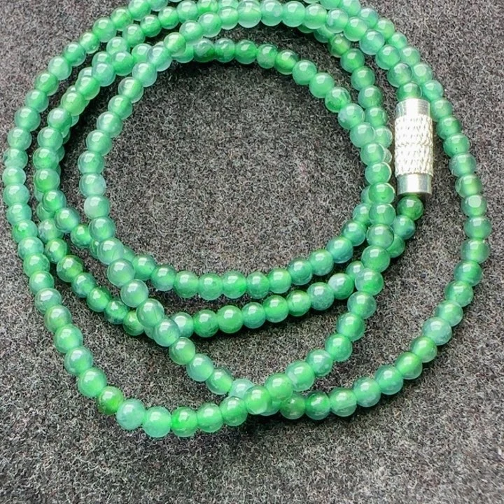 翡翠未镶嵌颈饰天然A货298