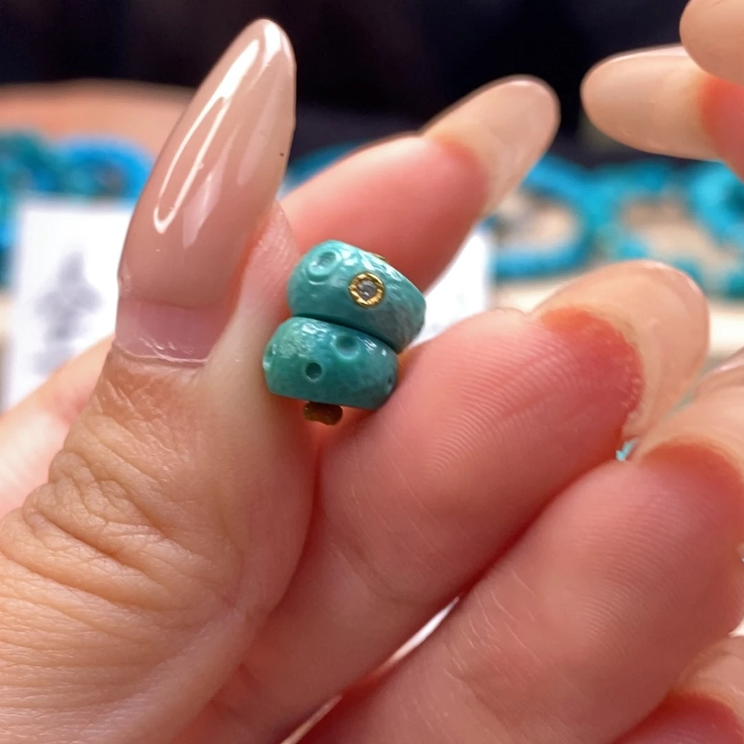 未镶嵌绿松石挂件