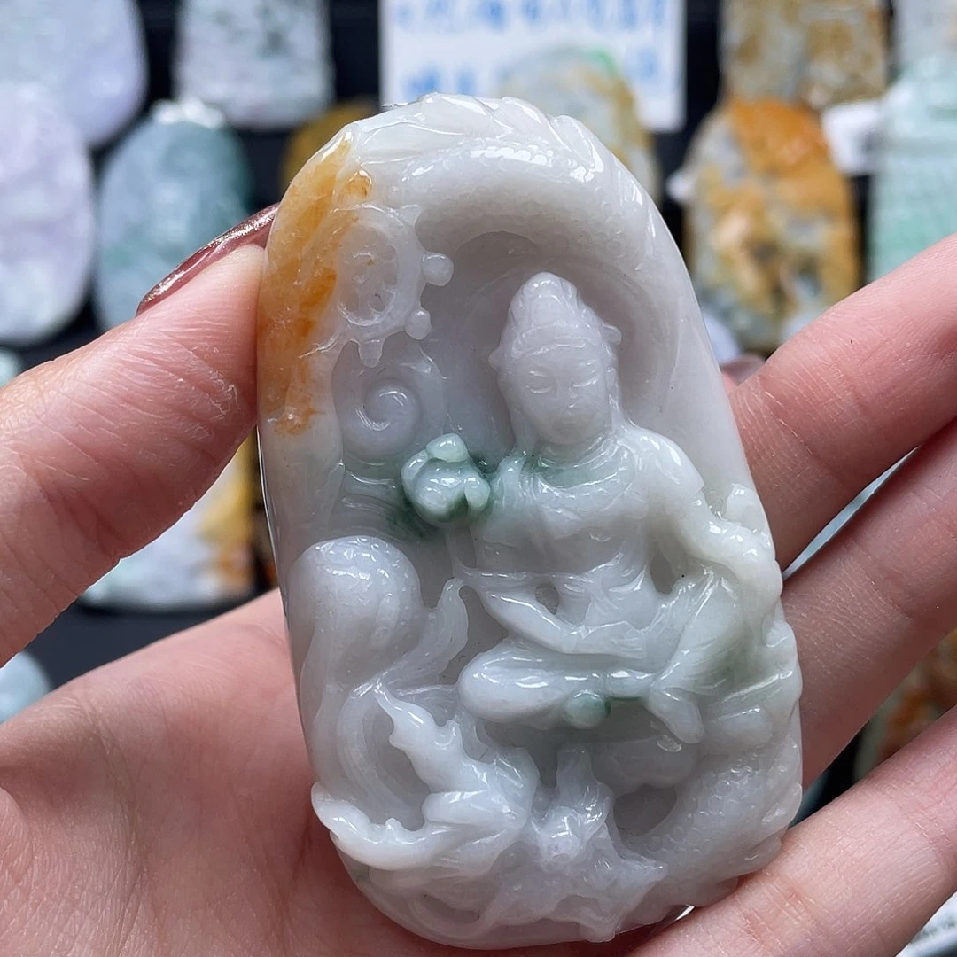 翡翠吊坠(不含链)未镶嵌