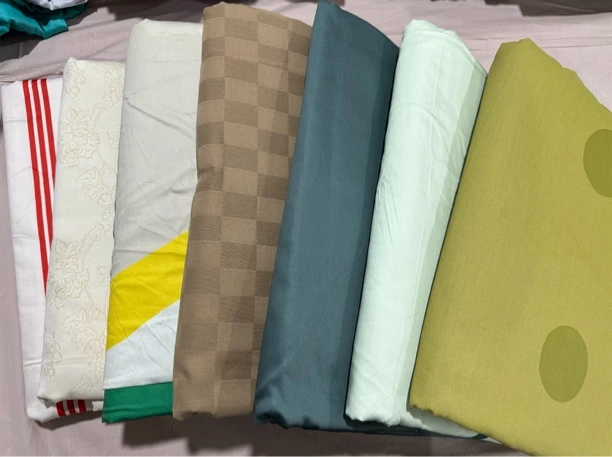 全棉贡缎长绒棉被套 库存清仓少量一码一拍