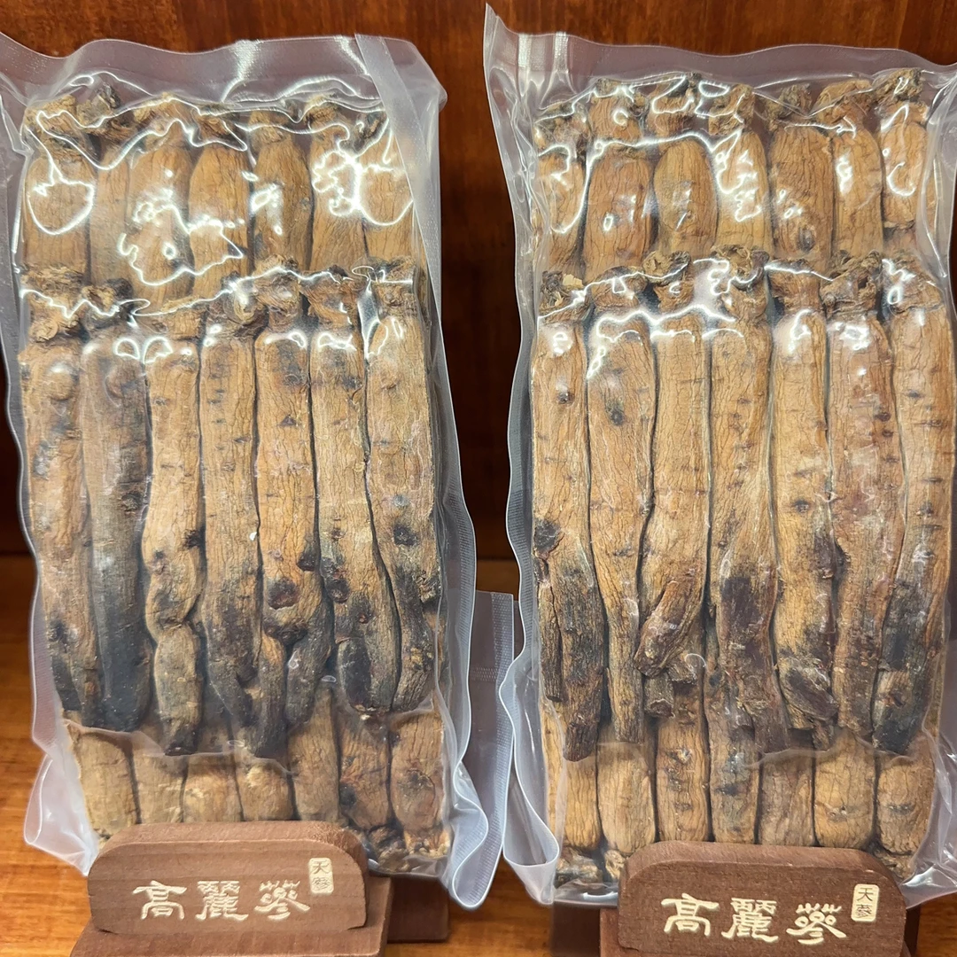 正宗无糖陈香老货高丽参天字号参砖一级货送礼滋补