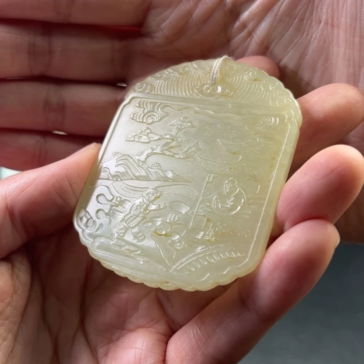 和田玉挂件未镶嵌