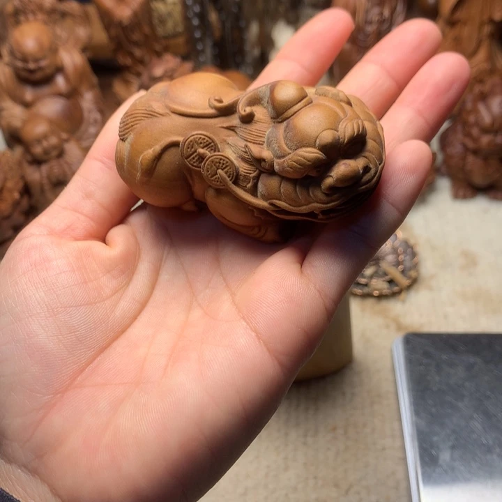 檀香木其他老山檀香手把件
