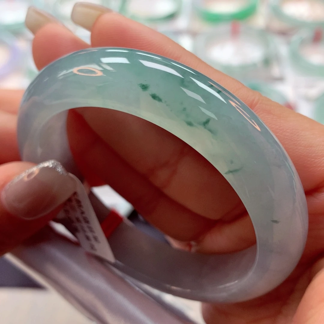 翡翠手镯未镶嵌54正50号88