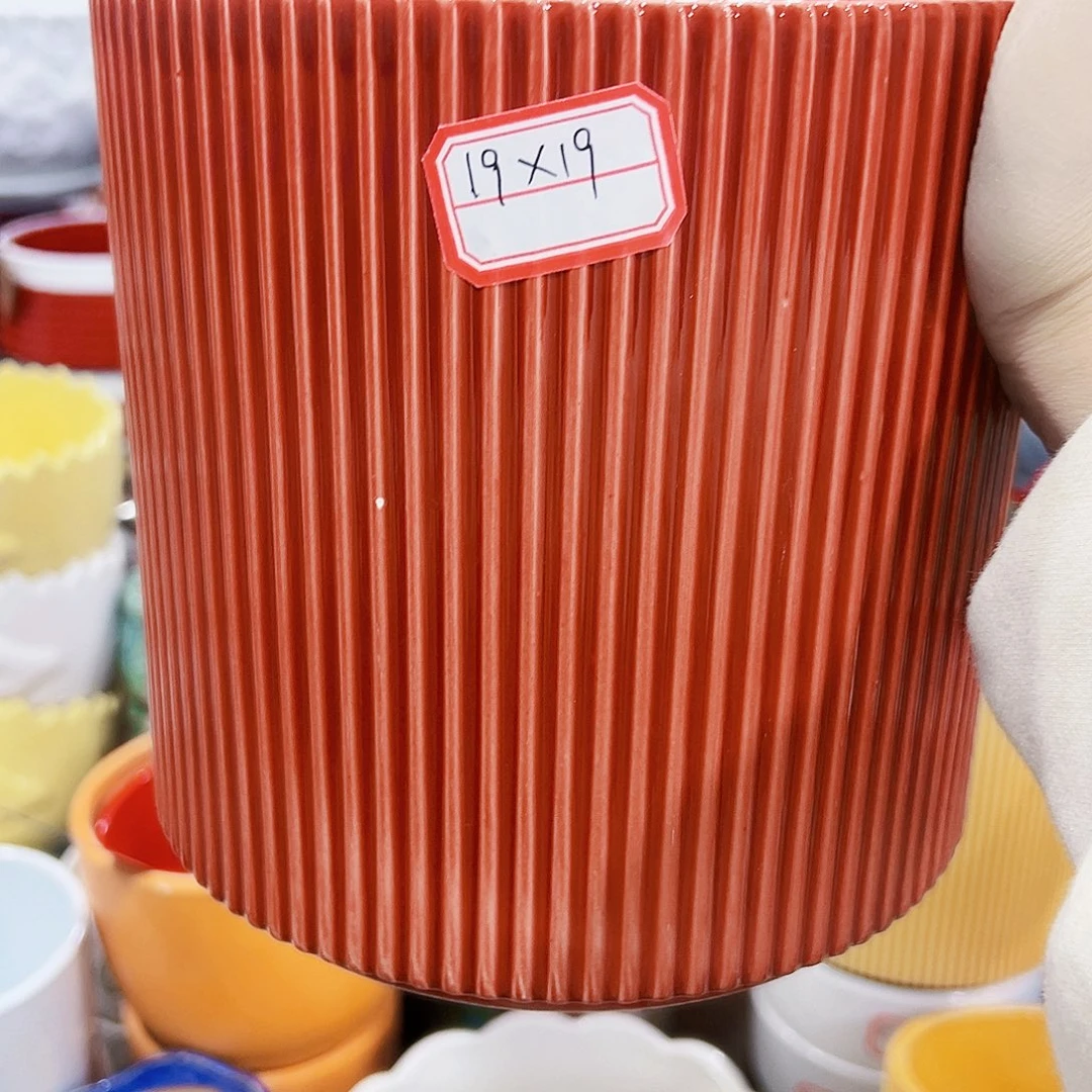 有孔外贸尾单陶瓷花盆凑单10米包邮