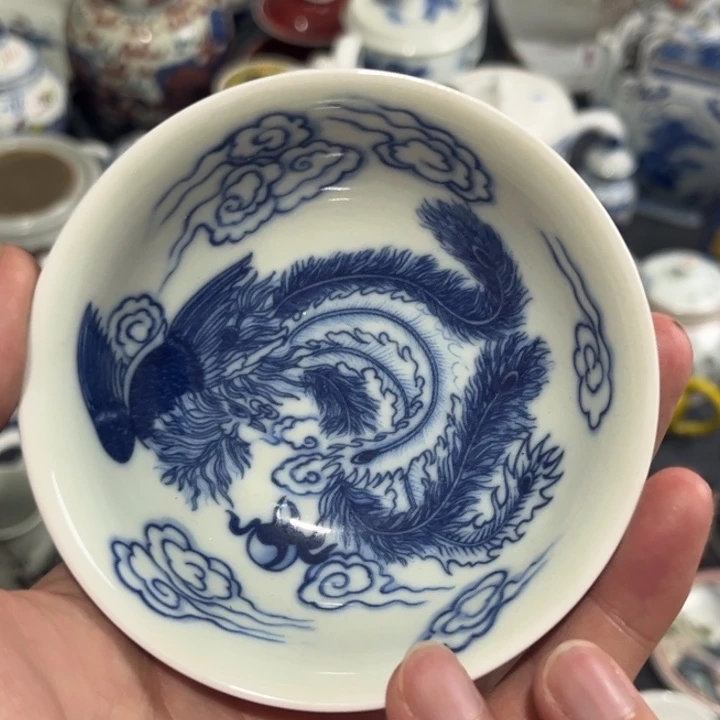 摆件景德镇陶瓷杯子