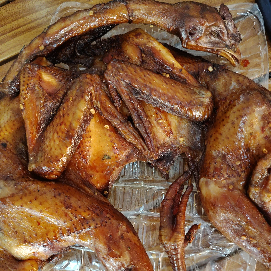 三只甜辣风干鸡（小公鸡）