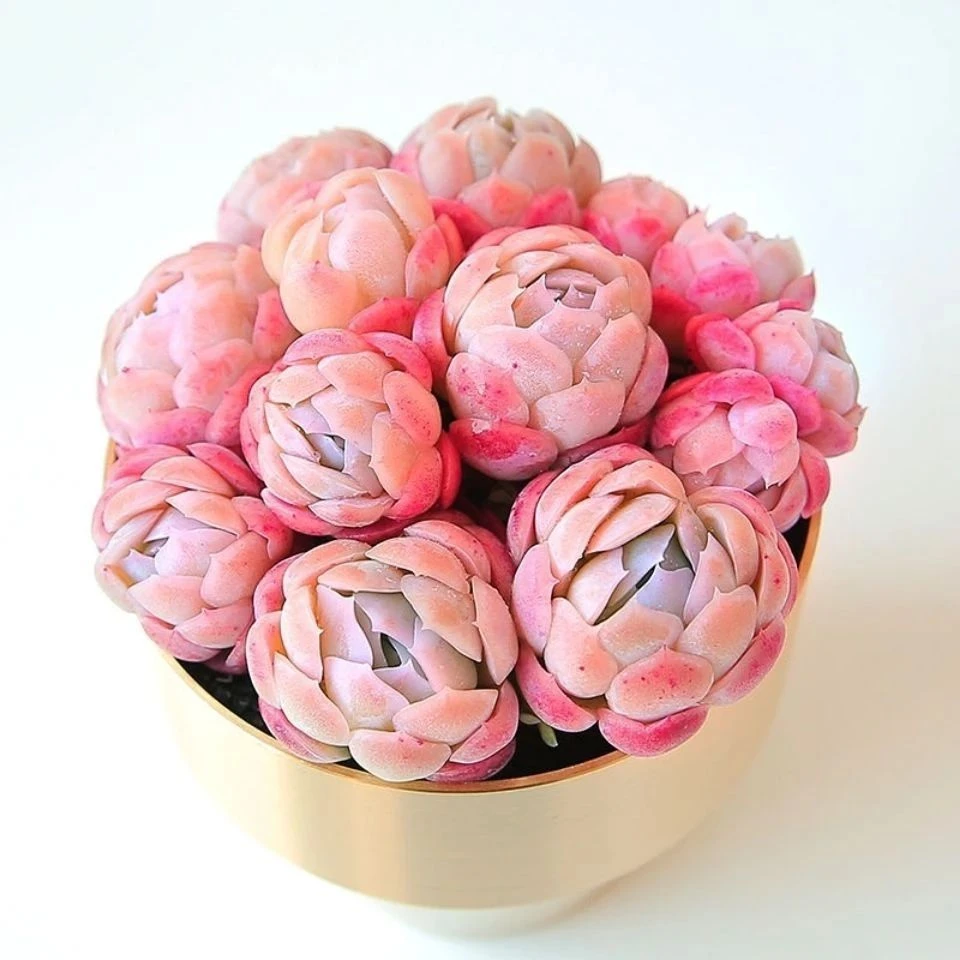 多肉植物奶油贝瑞双子贝瑞柠檬贝瑞冰梅多头群生 新手好养多肉