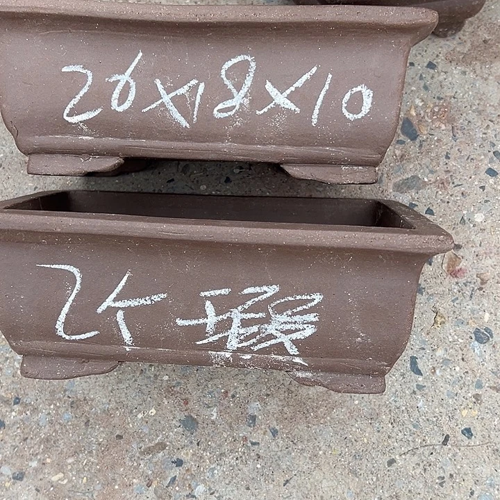 清水泥花盆透气花盆