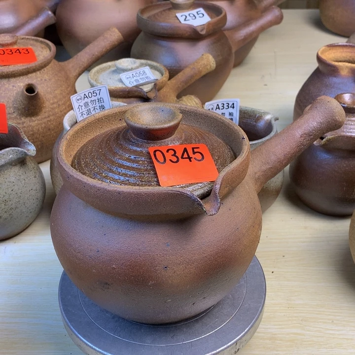 海***青云南手工柴烧烤茶罐1000毫升左右