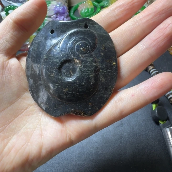 吊坠紫金钵盂菩提