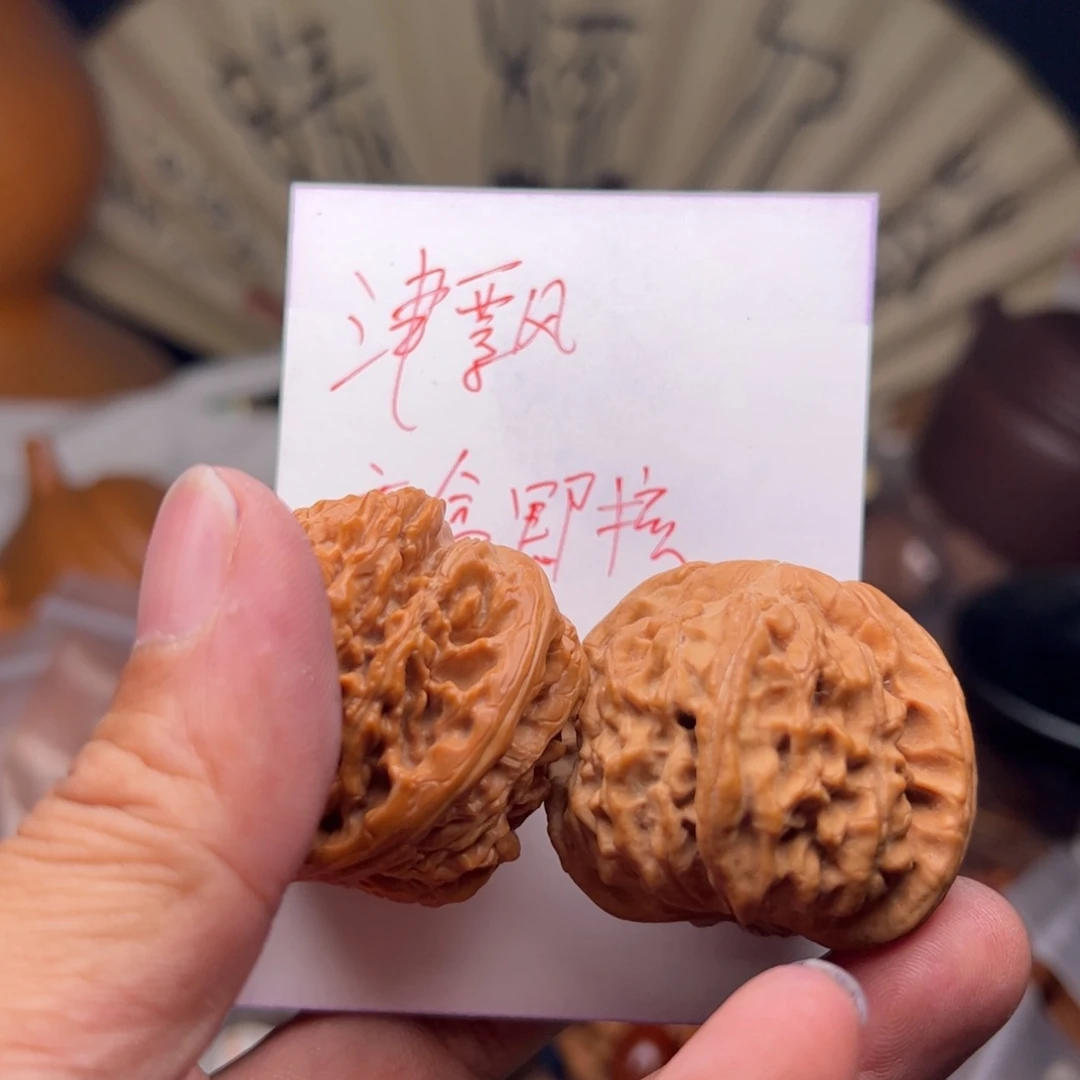 文玩核桃把件今天