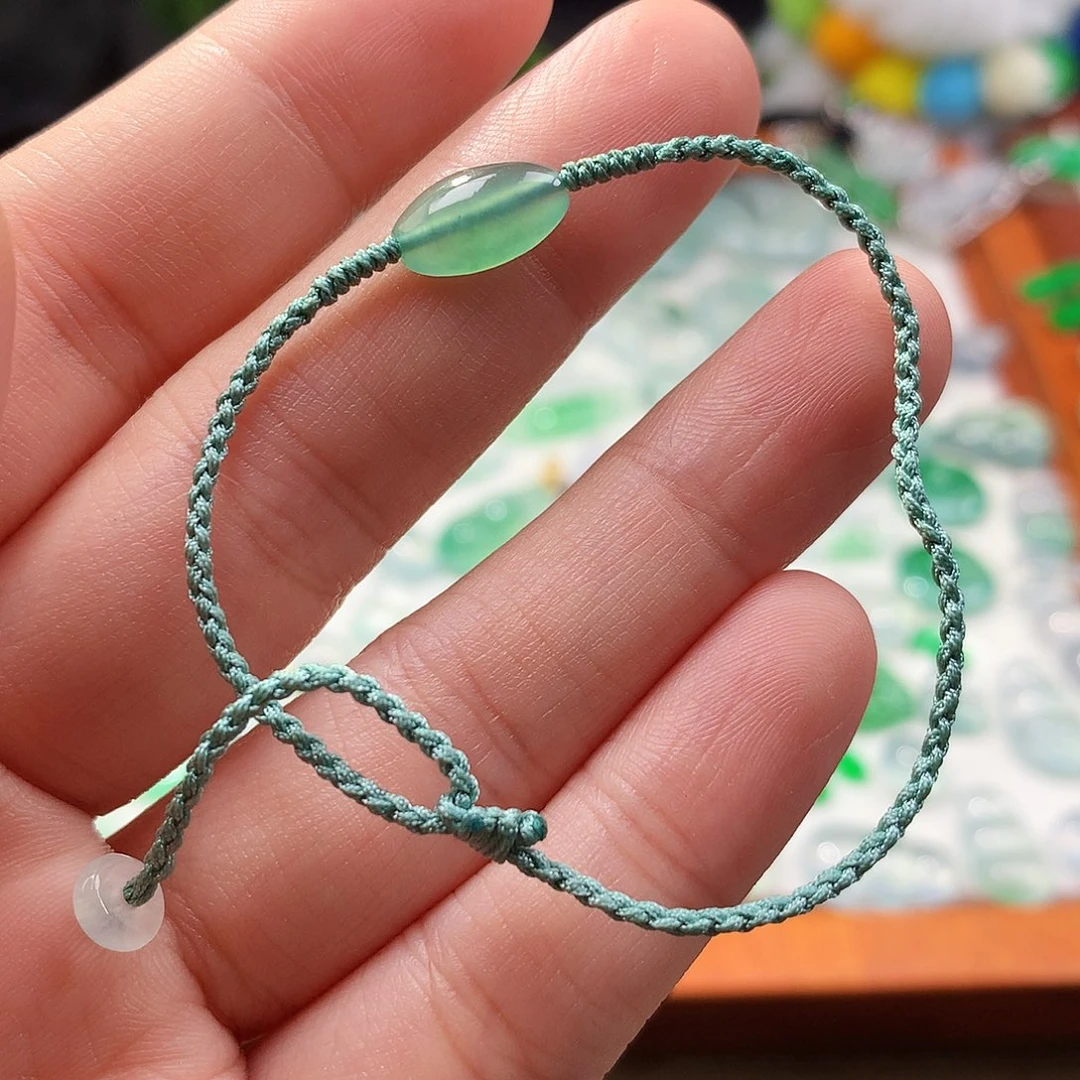 吊坠(不含链)未镶嵌翡翠手绳