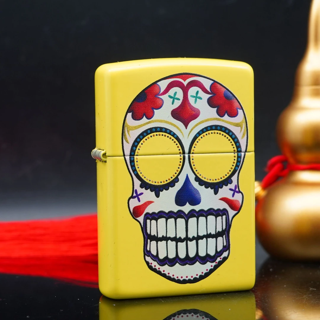 ZIPPO/之宝打火机 幻彩骷髅美版常规 MBJ1