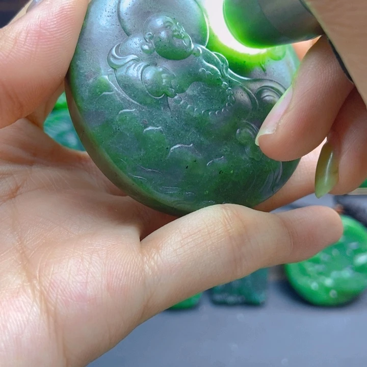 未镶嵌和田玉珠宝半成品