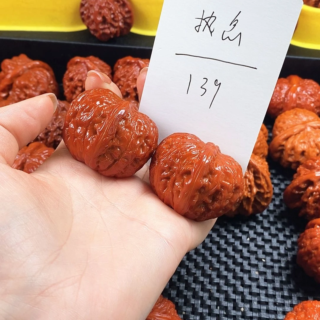 文玩核桃把件元宝执念