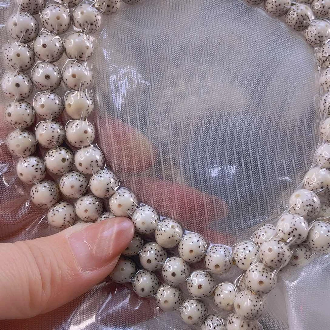 星月菩提吊坠飞*哥原生态月留白8+