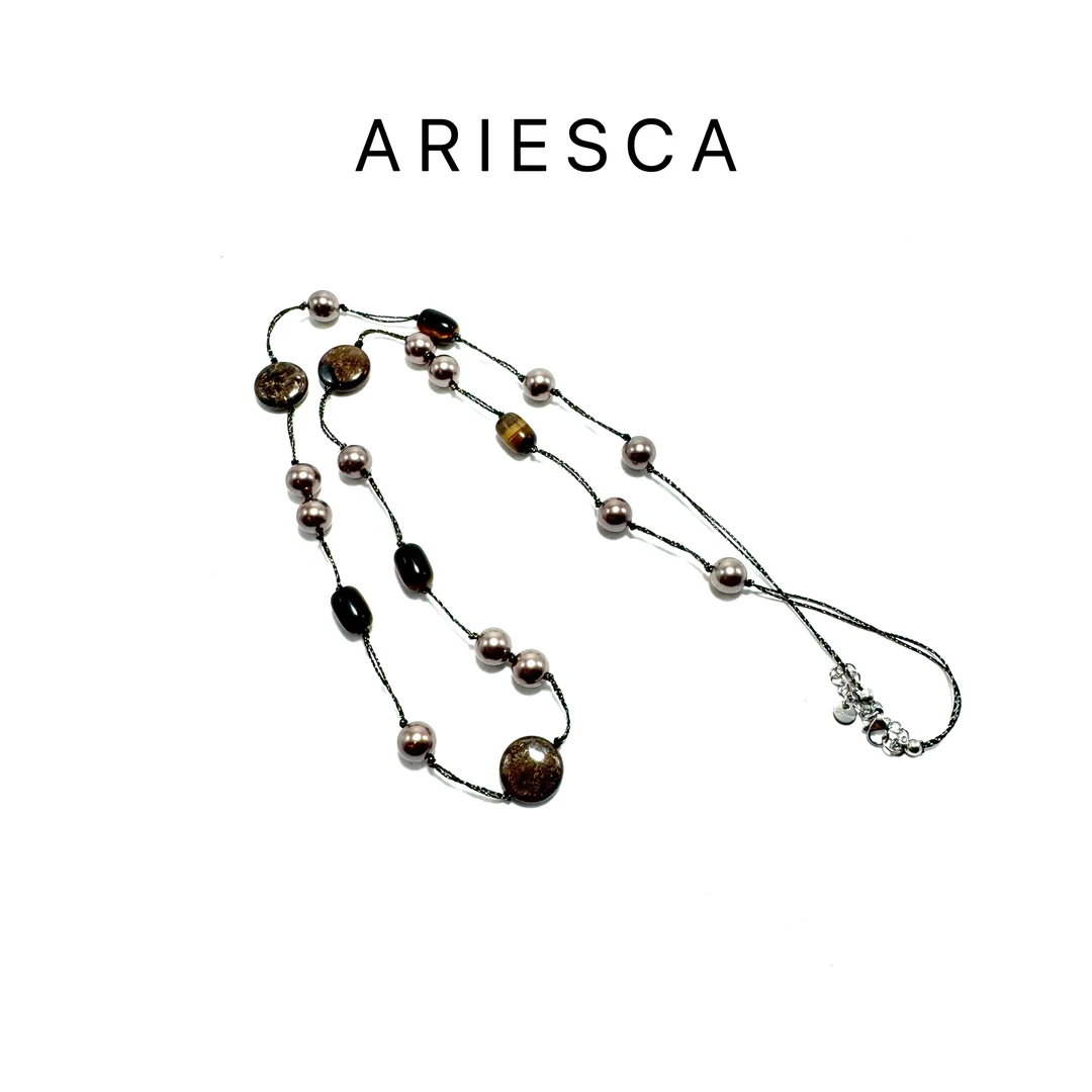 铜合金项链 【风烛悴月】ARIESCA 轻奢设计款项链~D013