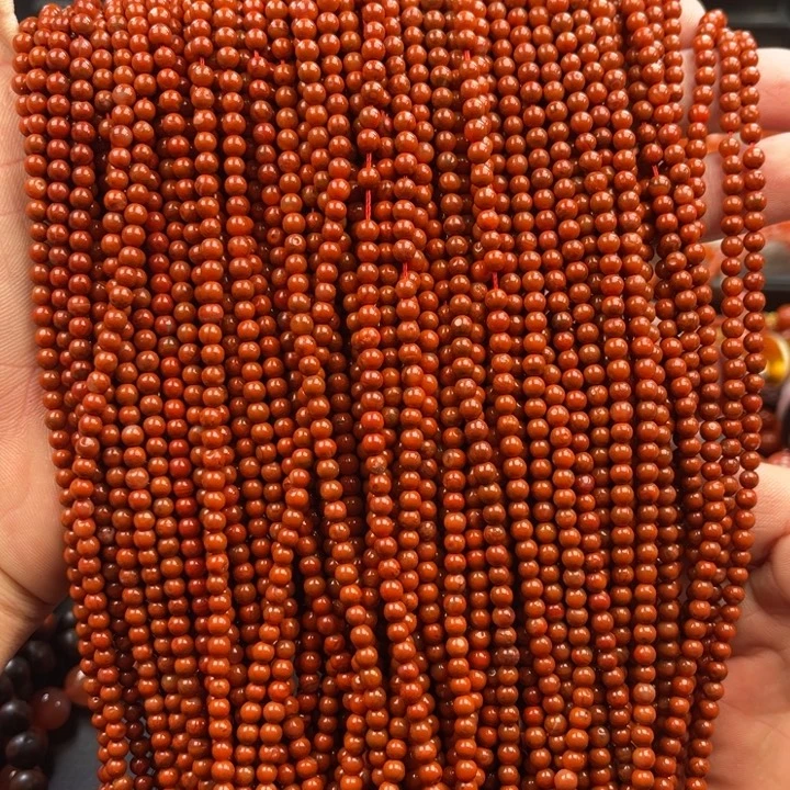 南红玛瑙未镶嵌多样性发货默认微瑕称重3.8mm