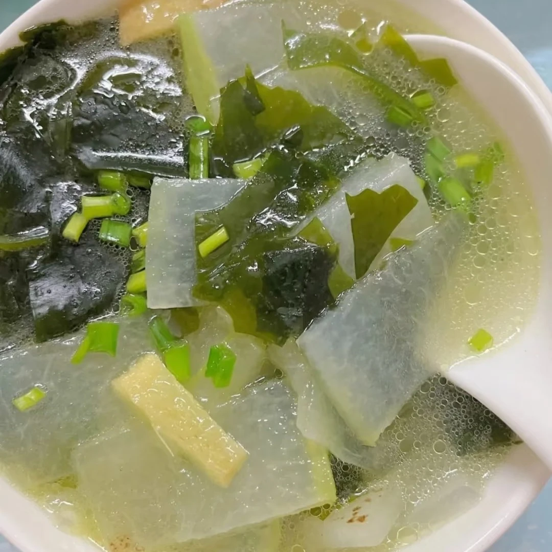 冬瓜海带汤3元一份