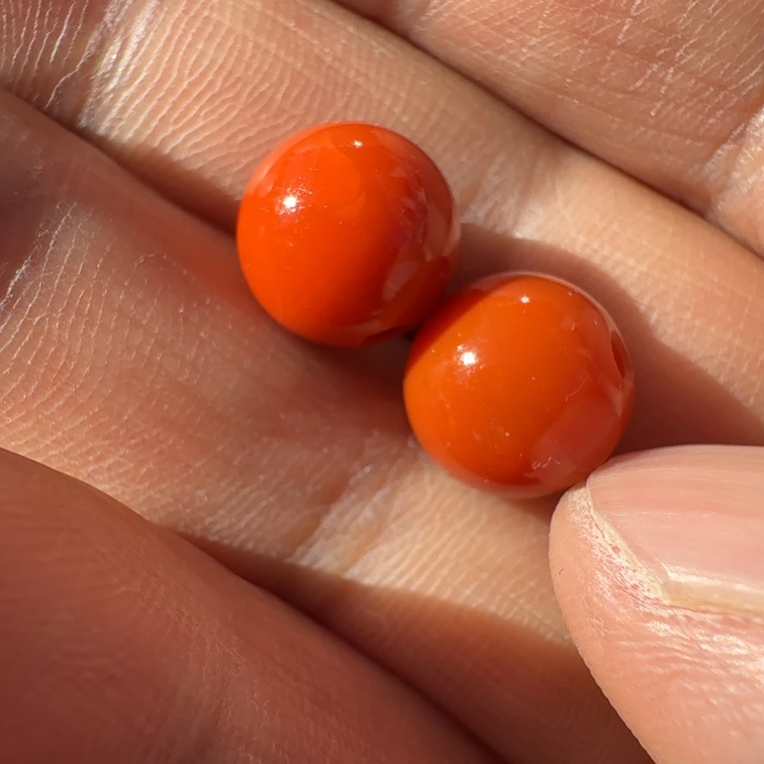 南红玛瑙未镶嵌颈饰